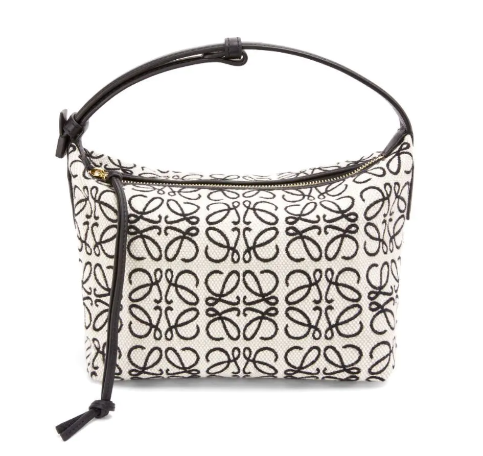 LOEWE☆スモール Cubiバッグ☆Anagramジャカード&カーフスキン (LOEWE/ショルダーバッグ・ポシェット) 71059471