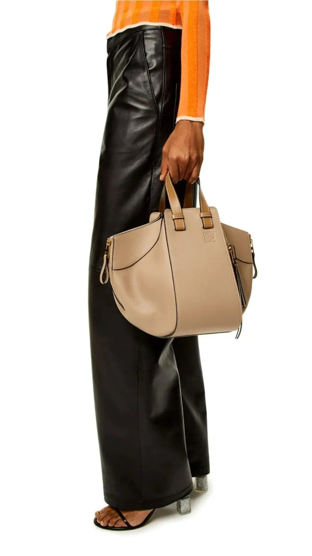 LOEWE☆ハンモックバッグ スモールソフトグレインカーフ