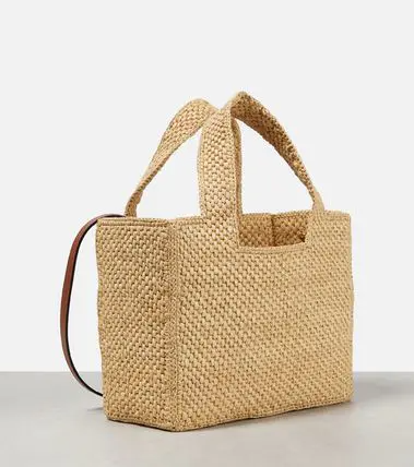 ∞∞ LOEWE ∞∞ Paula's Ibiza Font raffia バッグ ☆