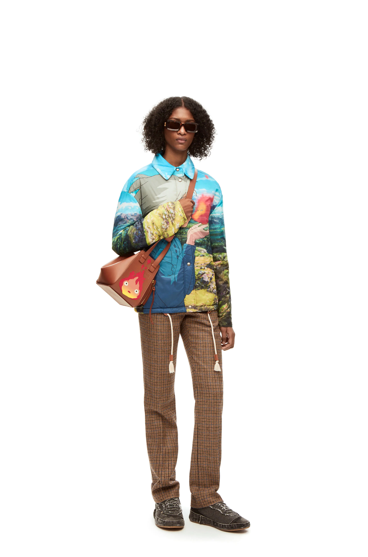 LOEWE ハウルの動く城 コラボ カルシファー ハンモック バッグ