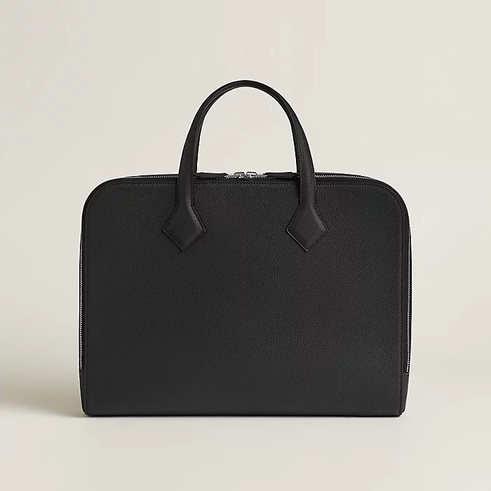 HERMES ケリーデペッシュ 36 モノクロ ビジネスバッグ