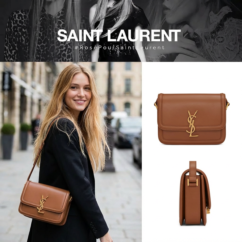 ★送料関税込★SAINT LAURENT ソルフェリーノ ショルダーバッグ