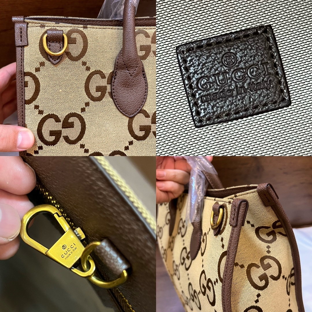 GUCCI 〔グッチ〕ダブルG トートバッグ