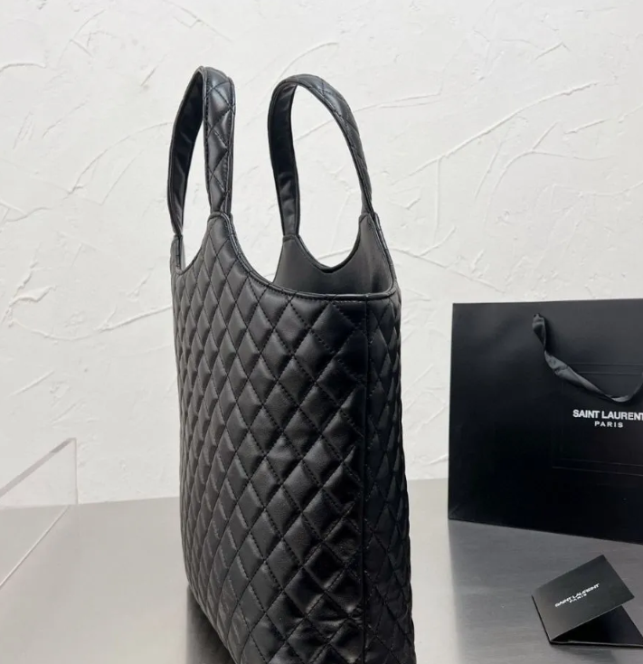 🔥50%OFF🔥ysl新しい黒のショッピングバッグ爆発的なトートバッグ【送料無料】