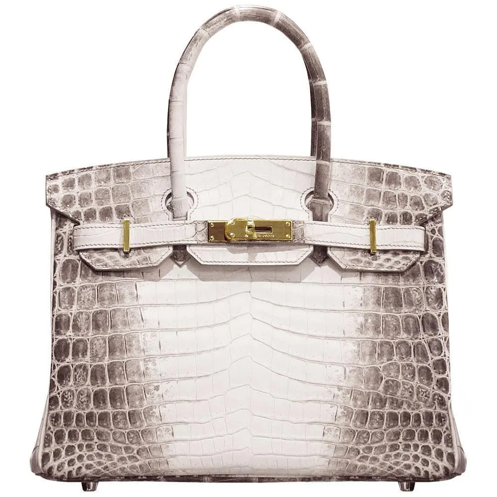 【HERMES】エルメス バーキン 30CM オーストリッチ ゴールド金具