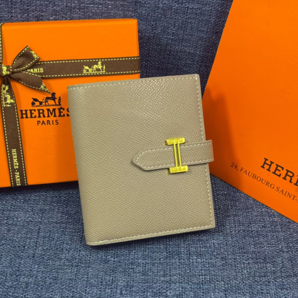 Hermes・レザー コンチネンタルウォレット 財布 折財布