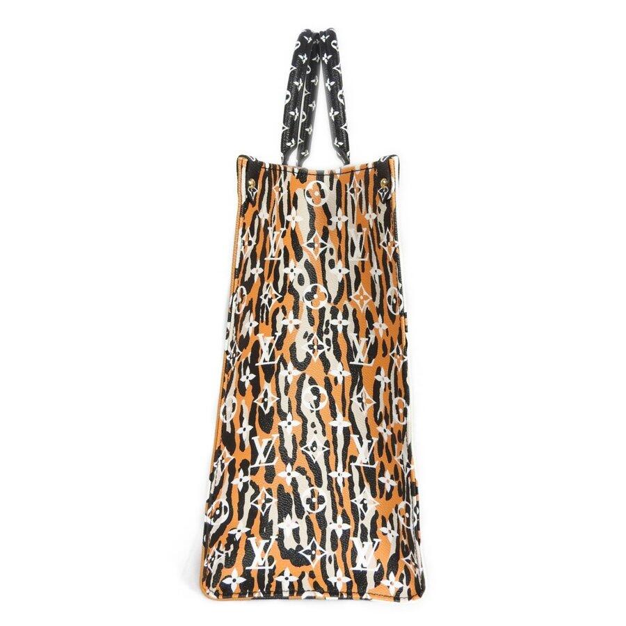 ルイヴィトン ルイヴィトン オンザゴーGM トートバッグ モノグラムジャイアント LV ジャングル アニマル M44675 新品