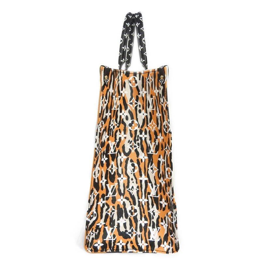 ルイヴィトン ルイヴィトン オンザゴーGM トートバッグ モノグラムジャイアント LV ジャングル アニマル M44675 新品