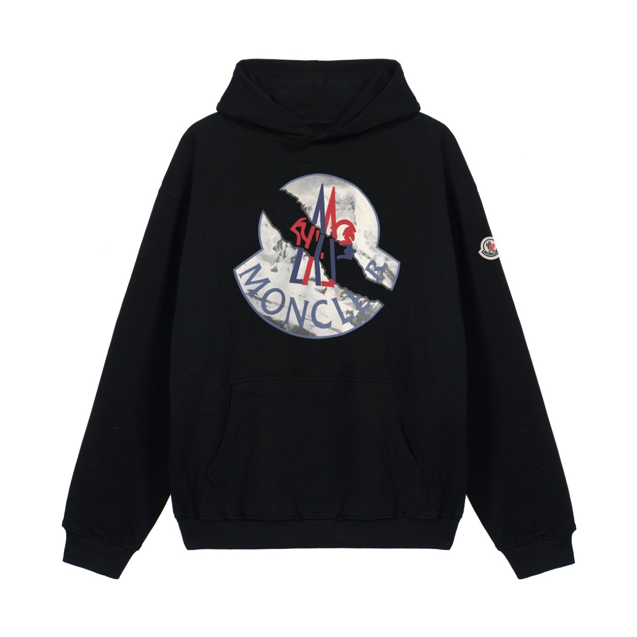 【MONCLER】プリントパーカー