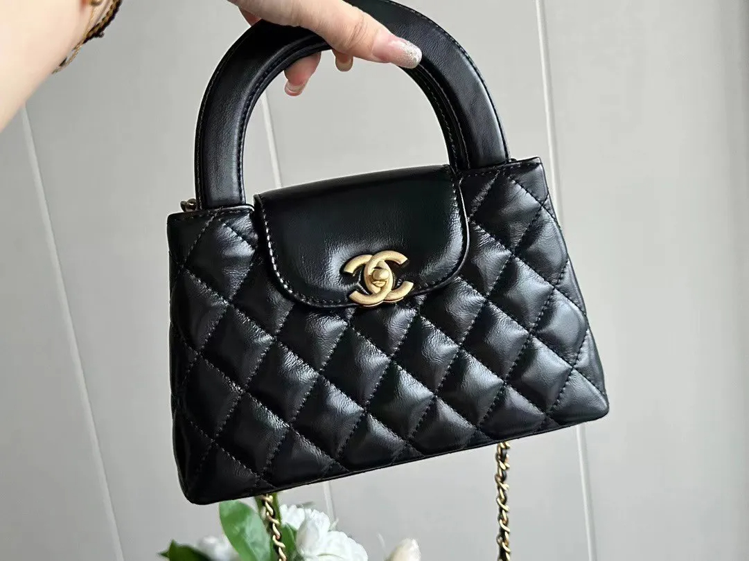 【24C/2色展開★】CHANEL トップハンドルフラップバッグ