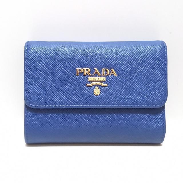 プラダ PRADA 小物 カードケース 1MC122 QWA ネロ 特別送料無料 サフィアーノ レザー メタル レタリング ロゴ カードケー