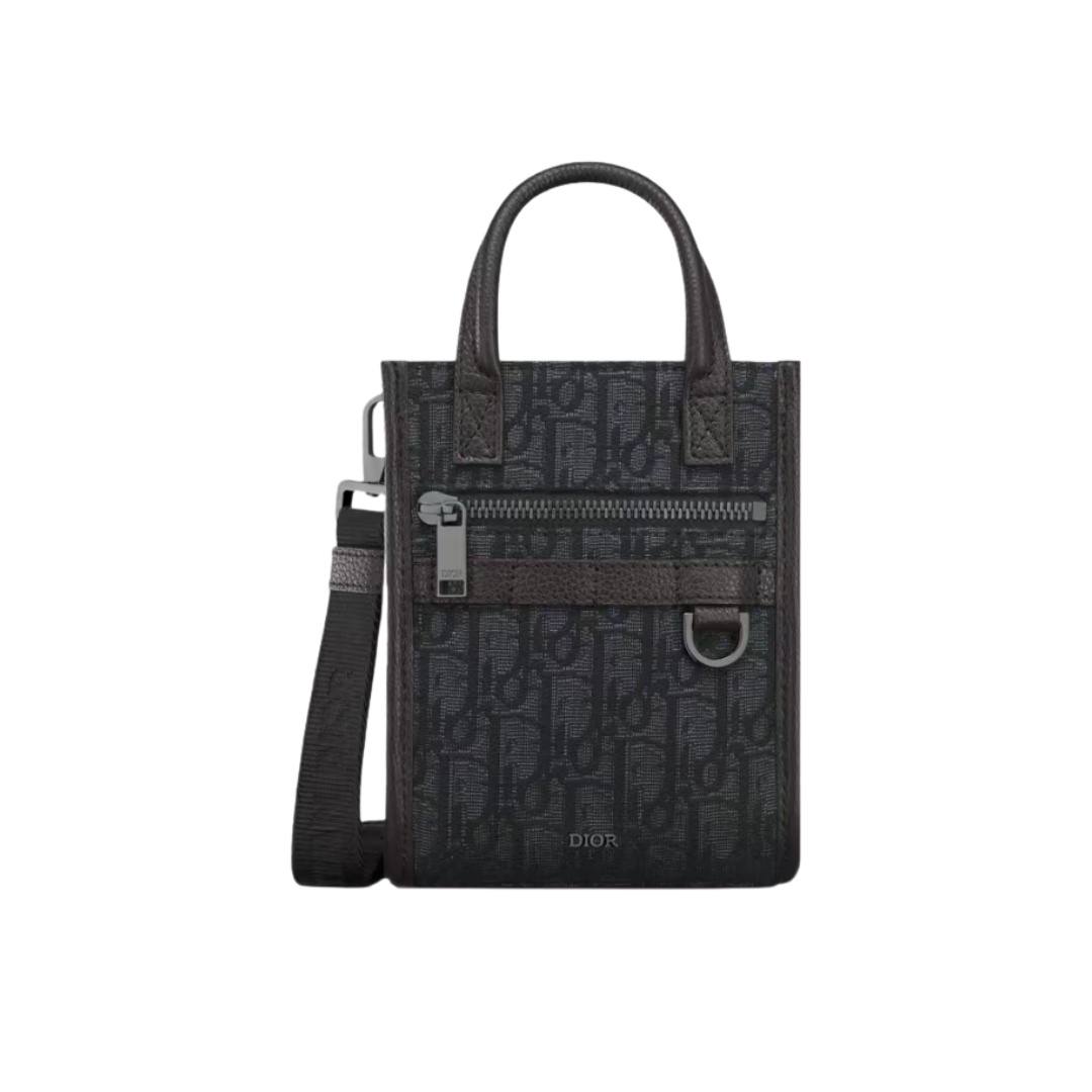 【男女OK★実用的】DIOR SAFARI ノースサウス ミニトートバッグ