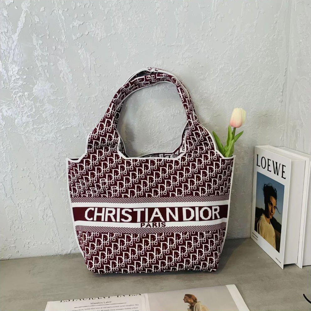 👜Dior 大容量 ショッピングバッグ 高弾性ワイヤー