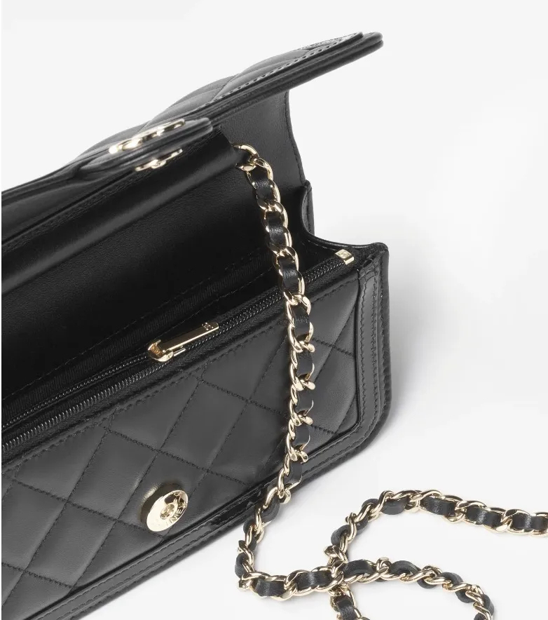 ◆CHANEL◆チェーン付フォンホルダー フラップ ショルダーバッグ AP3559 B14109 94305