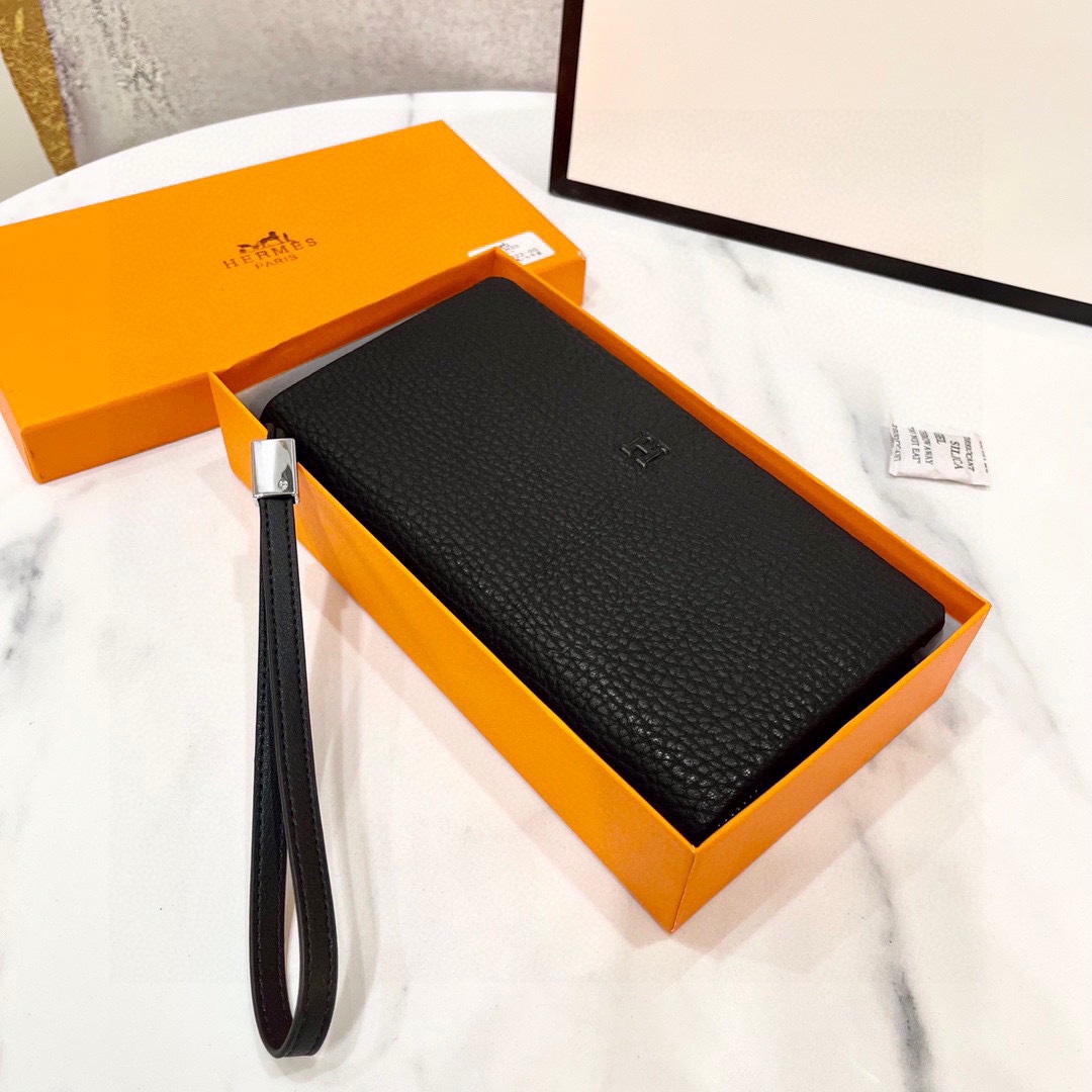 Hermes・レザー コンチネンタルウォレット 財布 折財布