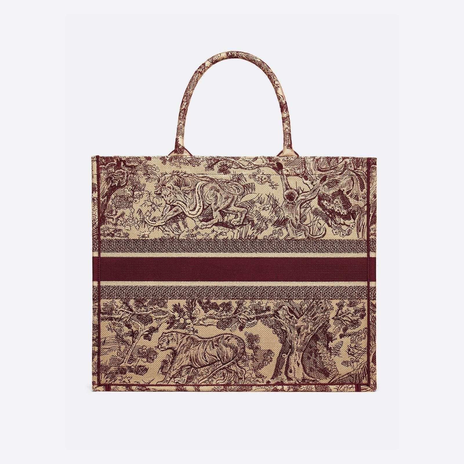 【DIOR】入手困難！セレブ芸能人御用達?ロゴ アニマル 刺繍 バッグ トート 選べる4色