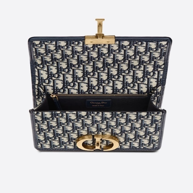 【DIOR】ショルダー バッグ 30モンテーニュ オブリーク CD ロゴ 女