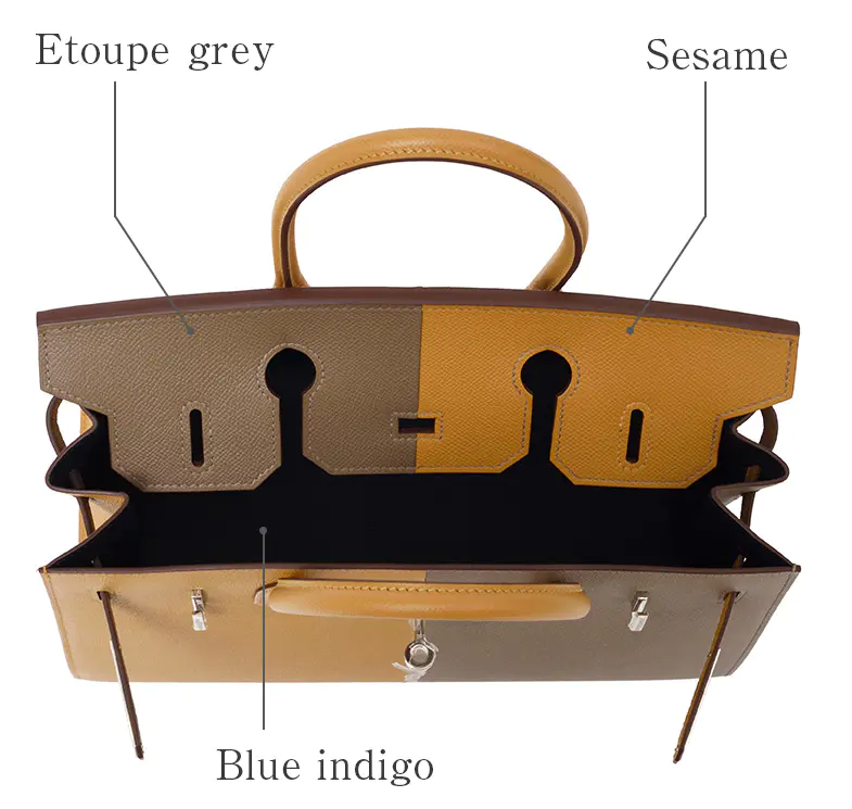 【HERMES】エルメス Sellier6 ハンドバッグ