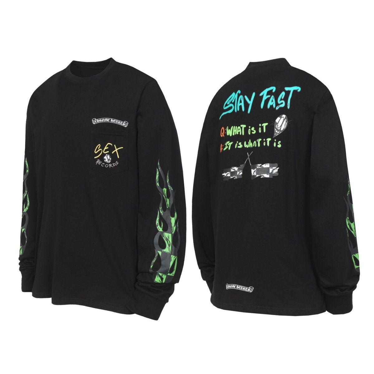 【CHROME HEARTS】長袖 T シャツ