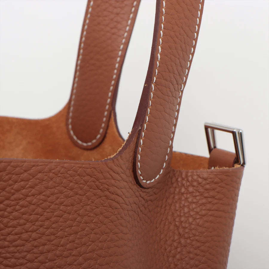 エルメス ピコタンロックPM トリヨンクレマンス ゴールド シルバー金具