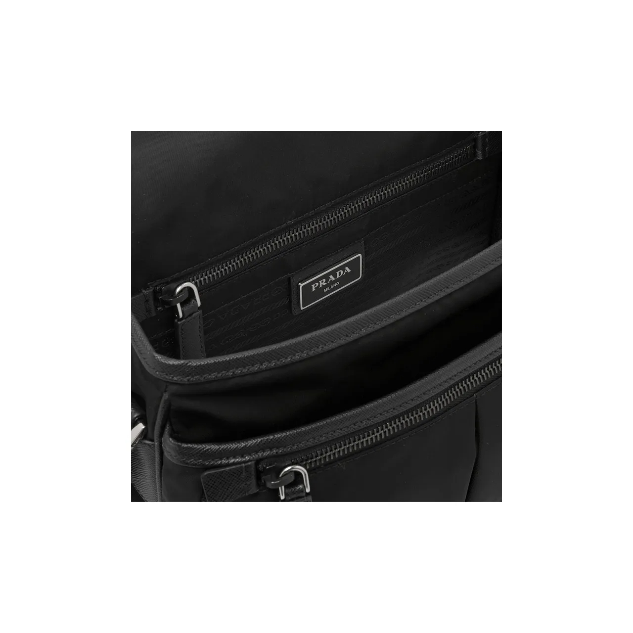 【PRADA公式旗艦店】プラダ Saffiano ショルダーバッグ 32*24*12cm