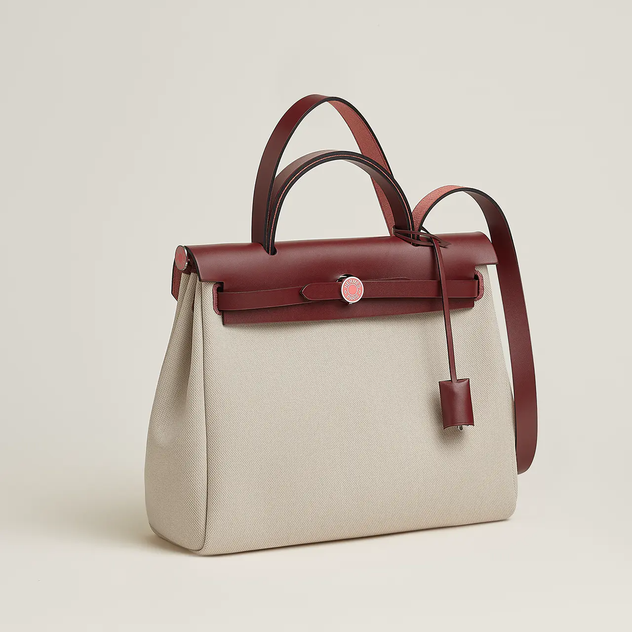 【HERMES】エルメス Herbag ジップ 31laque ハンドバッグ