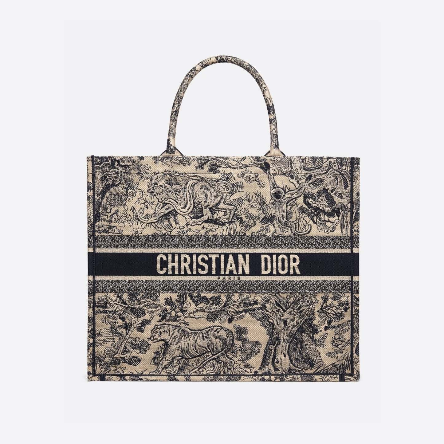 【DIOR】入手困難！セレブ芸能人御用達?ロゴ アニマル 刺繍 バッグ トート 選べる4色