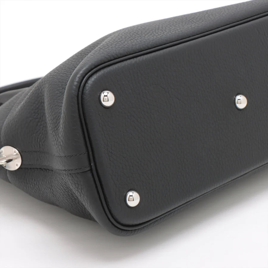 エルメス ボリード31 トリヨンクレマンス ブラック シルバー金具