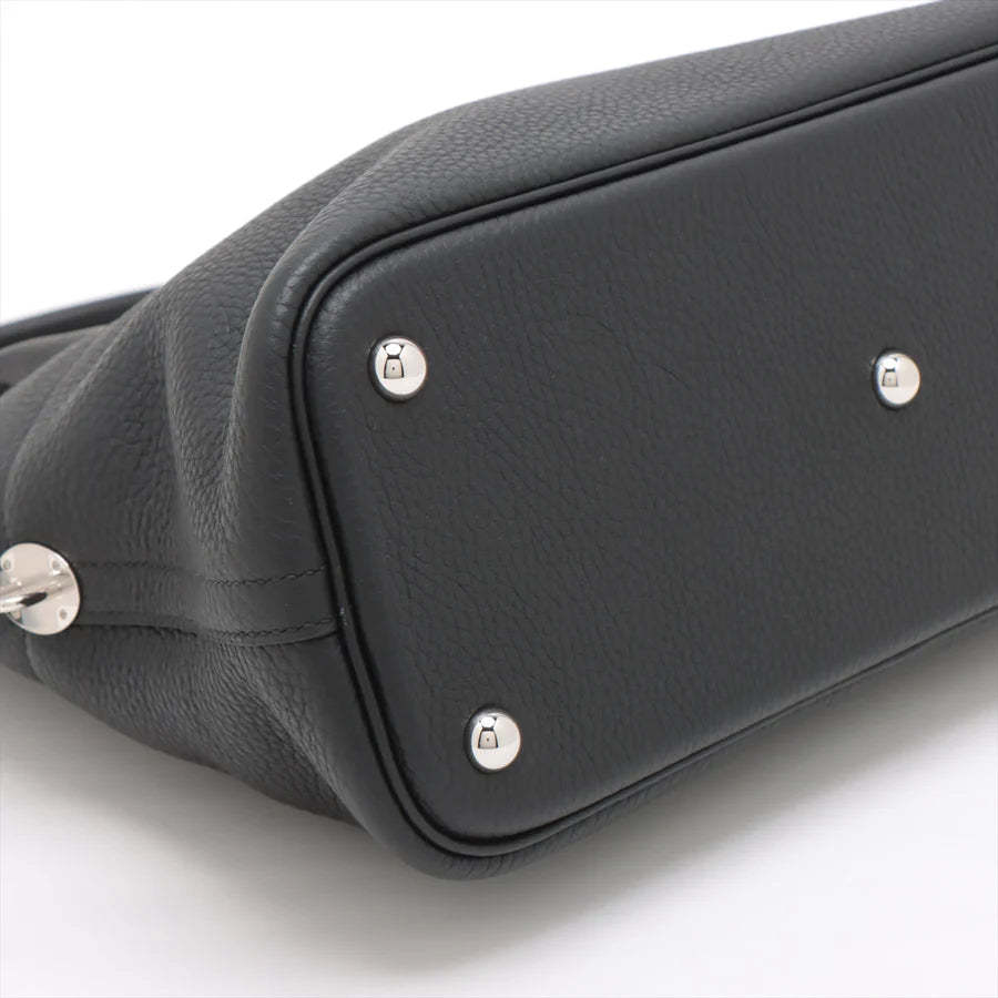 エルメス ボリード31 トリヨンクレマンス ブラック シルバー金具