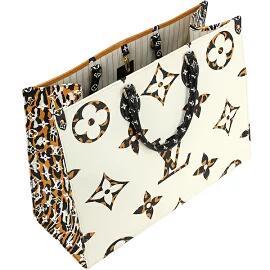 ルイヴィトン ルイヴィトン オンザゴーGM トートバッグ モノグラムジャイアント LV ジャングル アニマル M44675 新品