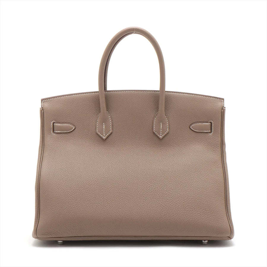 エルメス バーキン35 トゴ エトゥープ シルバー金具