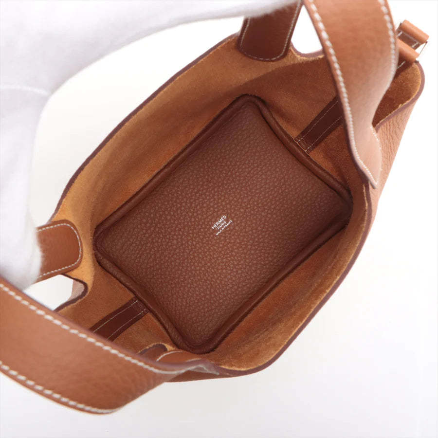 エルメス ピコタンロックPM トリヨンクレマンス ゴールド シルバー金具