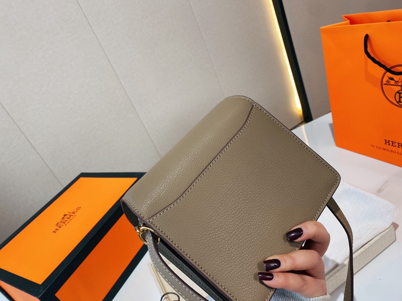 Hermes エルメス ☆ ショルダーバッグ 手提げ袋 肩掛け