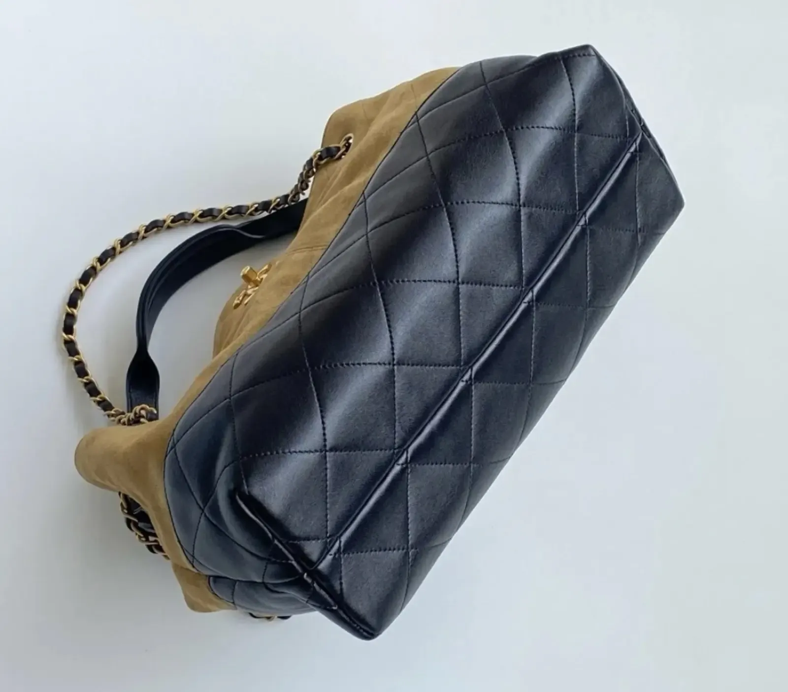 バイカラー★【CHANEL】ハンドバッグ2way AS5634-B20827-U1536