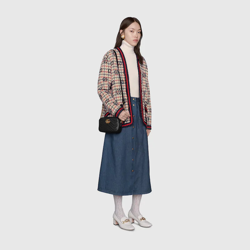 〔GGマーモント〕 キルティング ミニバッグ