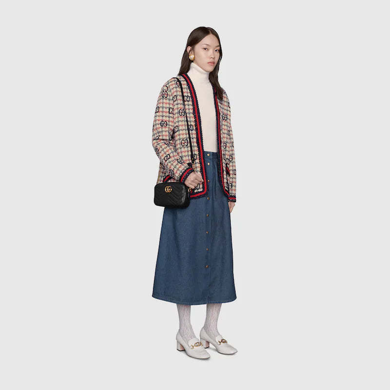 〔GGマーモント〕 キルティング ミニバッグ