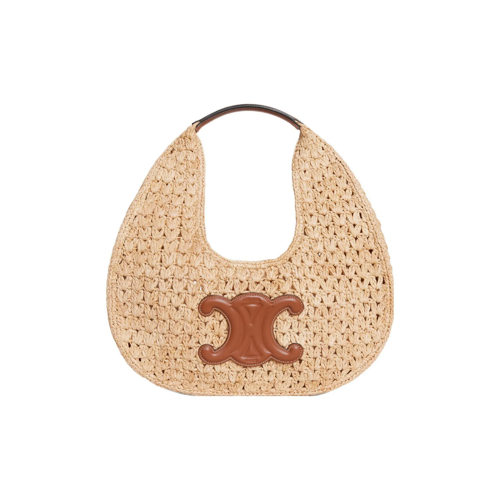 【CELINE旗艦店】セリーヌ わら編みバッグ 33*16CM