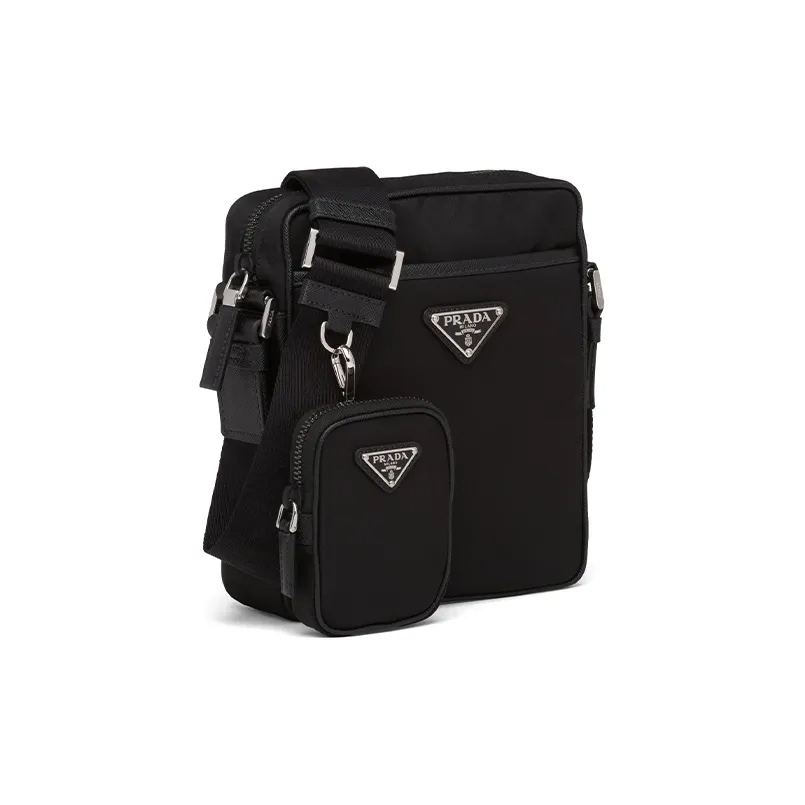 PRADA ☆ナイロンXサフィアーノレザー クロスボディバッグ