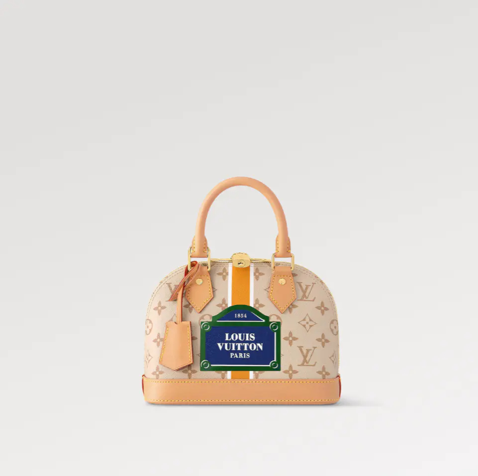 国内発送 新作 Louis Vuitton アルマ BB ハンドバック オレンジ M23502