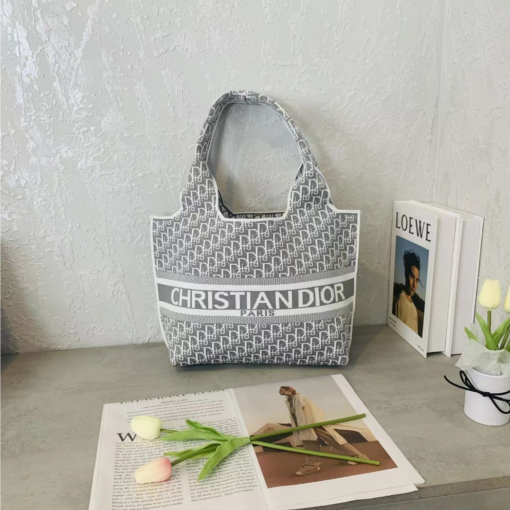 👜Dior 大容量 ショッピングバッグ 高弾性ワイヤー