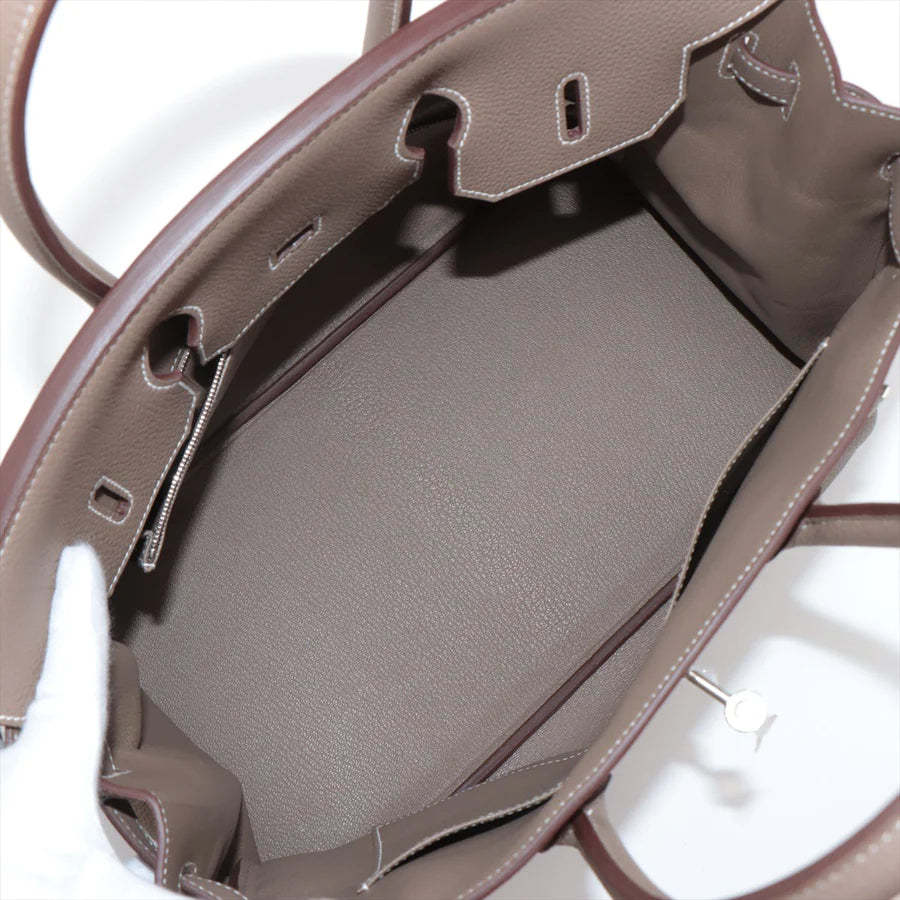 エルメス バーキン35 トゴ エトゥープ シルバー金具