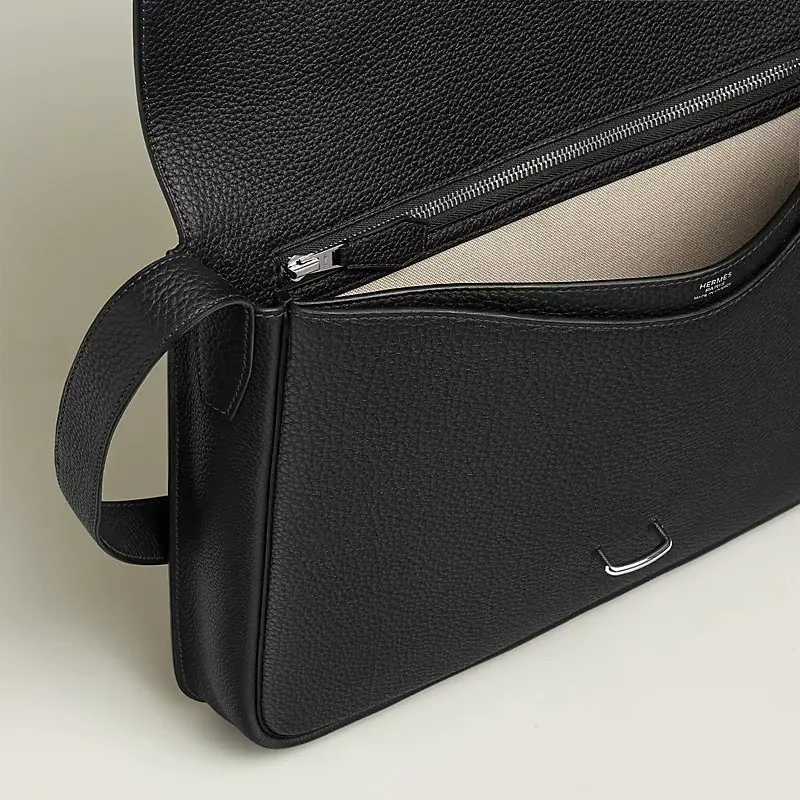 【スリムで使いやすい♪】HERMES★ カーフ革 ショルダー バッグ H074774CK89 H074774CK37