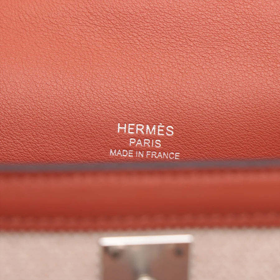 エルメス ケリーヴェルソ25 トワルアッシュ×ヴォースイフト キュイーブル