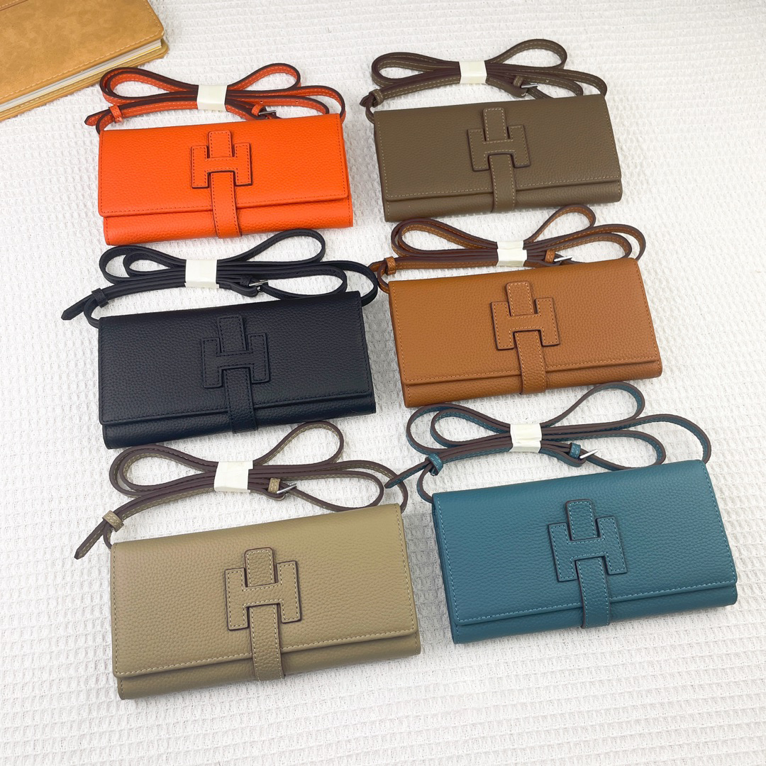 Hermes・レザー コンチネンタルウォレット 財布 折財布