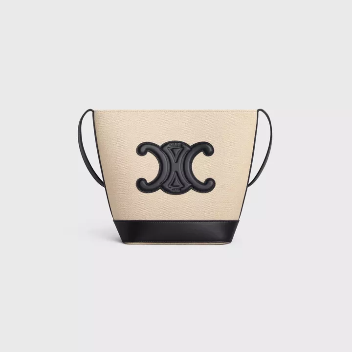 スモール バケットキュイル トリオンフ / テキスタイル＆カーフスキン