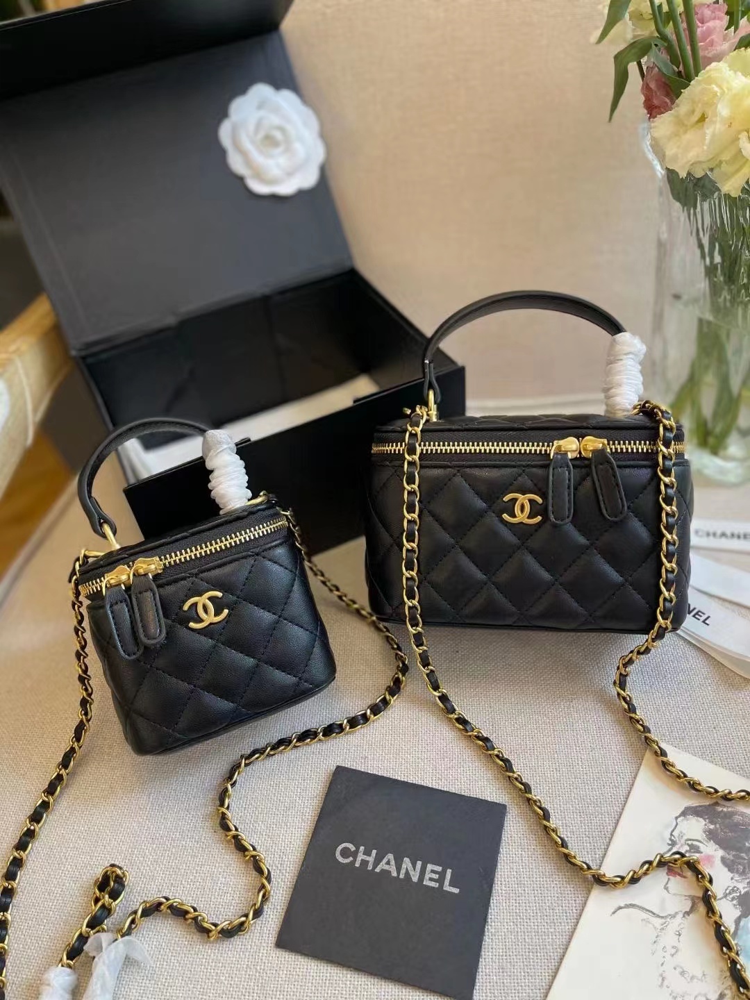 🔥限定30個！売り切れ次第終わり！【CHANEL |公式サイトは正規品】🔥CLASSY雑誌掲載💓松島花さん愛用★新作バニティーバッグ