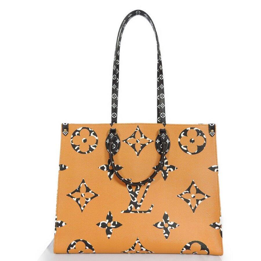 ルイヴィトン ルイヴィトン オンザゴーGM トートバッグ モノグラムジャイアント LV ジャングル アニマル M44675 新品