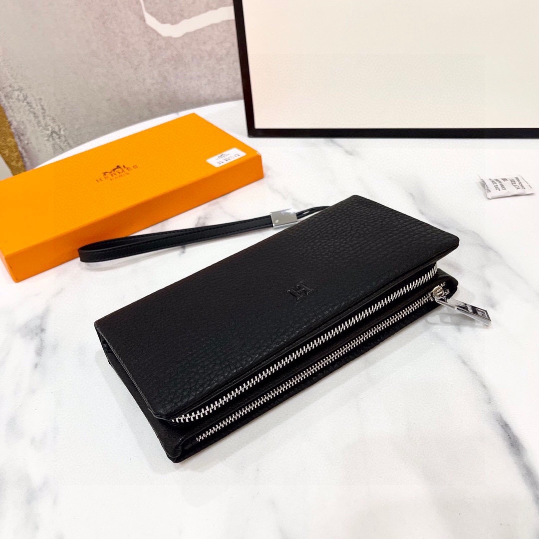 Hermes・レザー コンチネンタルウォレット 財布 折財布
