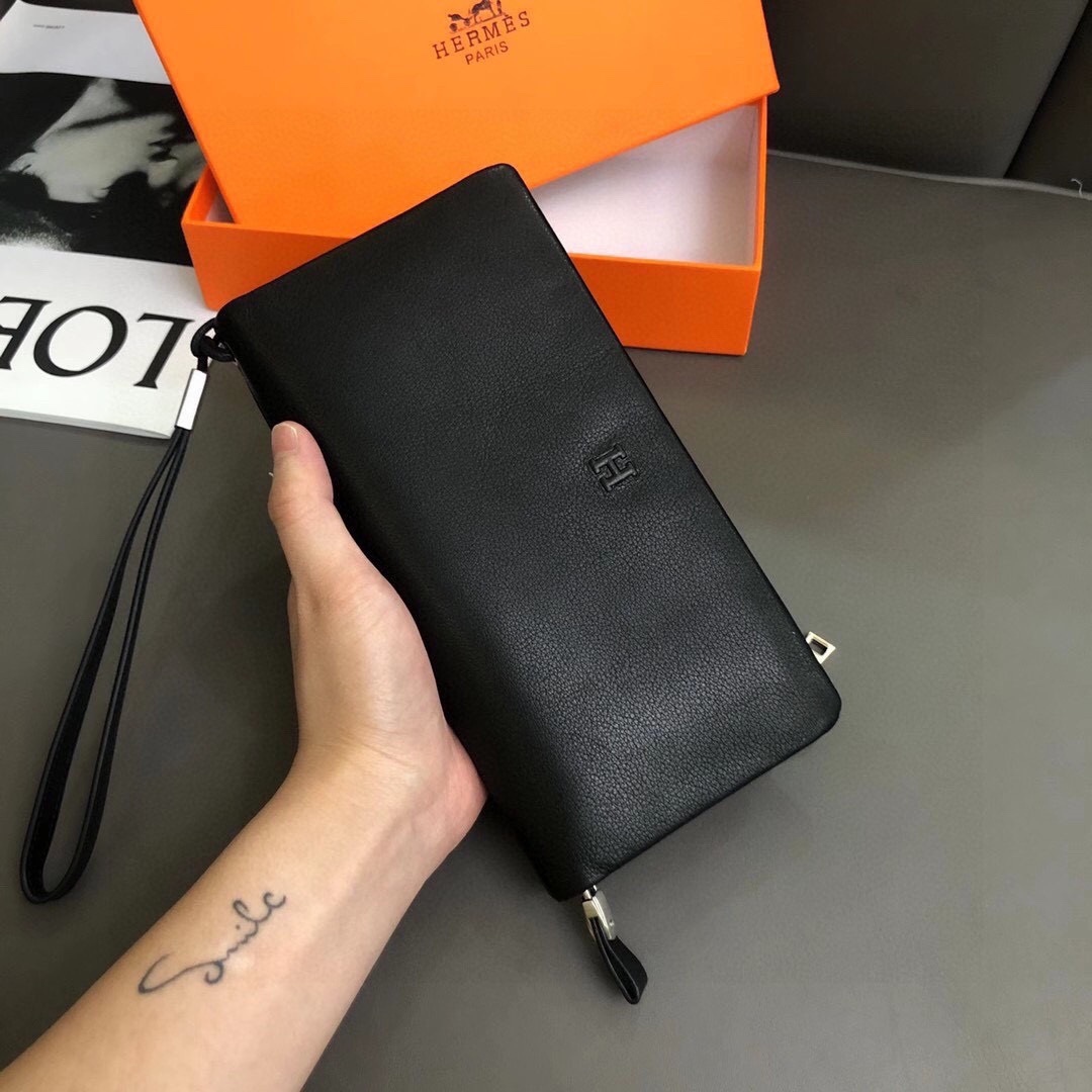 Hermes・レザー コンチネンタルウォレット 財布 折財布