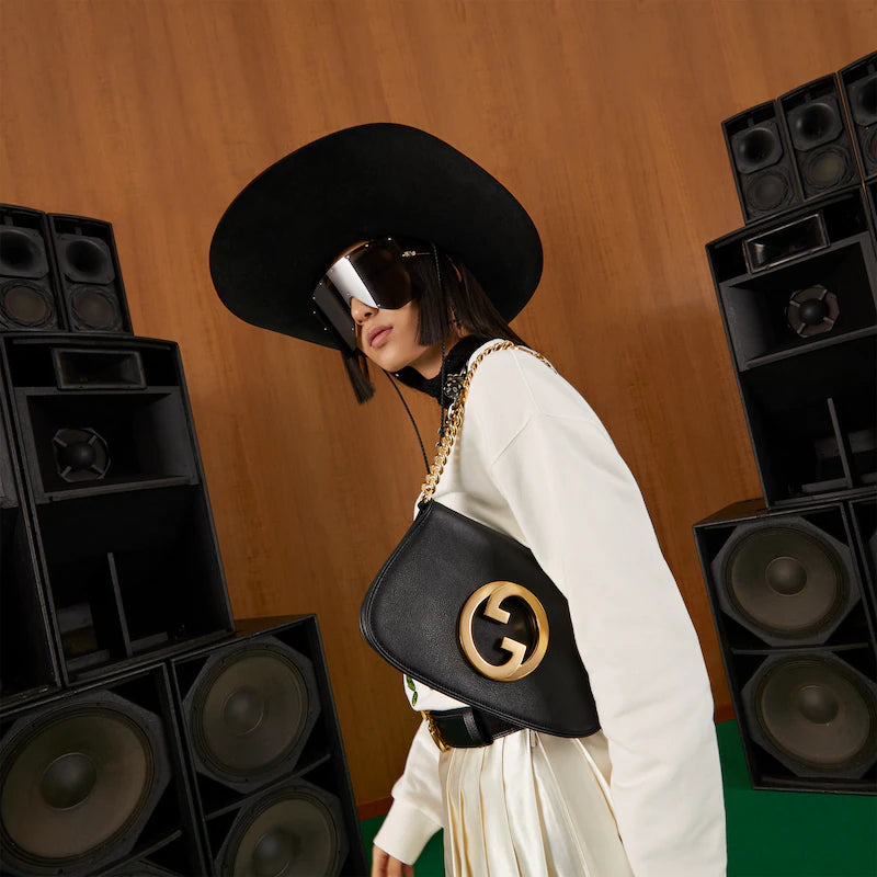 〔グッチ ブロンディ〕ショルダーバッグ